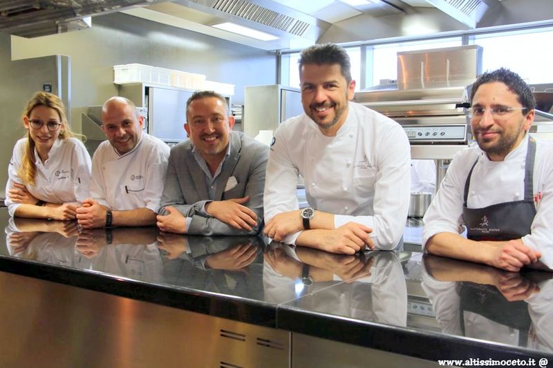 Pranzo a quattro mani @ Ristorante Berton - Milano - Chef Andrea Berton e Peter Oberrauch