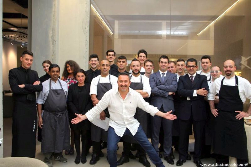 Larte Ristorante - Milano - Direttore Simone Pellegrini, Executive chef Michelangelo Citino, Chef Daniele Scanziani