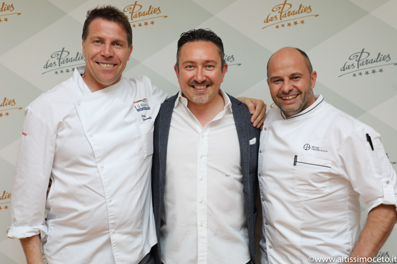 Cena a quattro mani @Ristorante Paradiso dell’Hotel Das Paradies – Laces (BZ) – Chef Peter Oberrauch, Chef Ospite Terry Giacomello