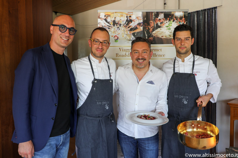 Cartoline dal 686mo Meeting VG @ Ristorante La Peca – Lonigo (VI) – Chef Nicola Portinari, Maître Pierluigi Portinari