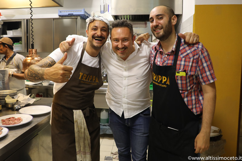 Trattoria Trippa - Milano - Patron Pietro Caroli, Chef/Patron Diego Rossi