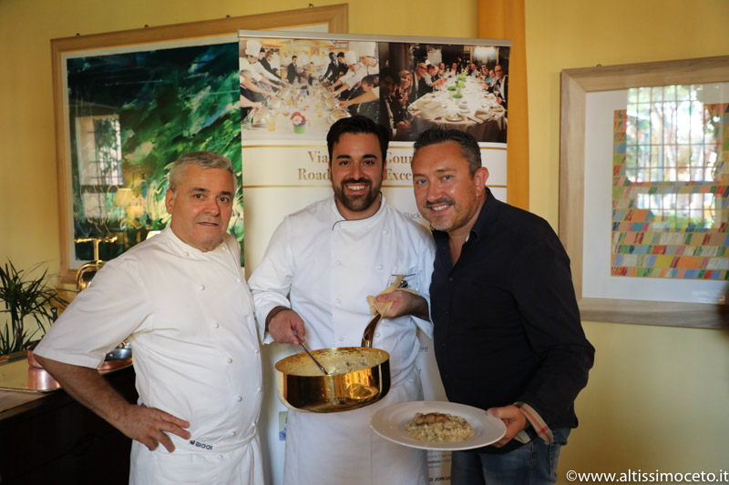 Cartoline dal 695mo Meeting VG @ Ristorante San Domenico – Imola (BO) – Chef/Patron Valentino Marcattilii, Chef Massimiliano Mascia