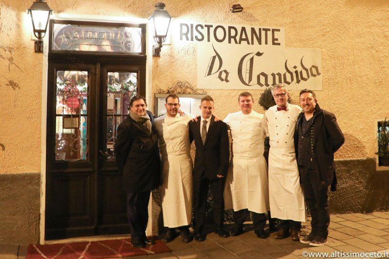 Quattro mani @Ristorante Da Candida - Campione d'Italia (CO) - Chef/Patron Bernard Fournier, Guest Chef Pietro Volontè