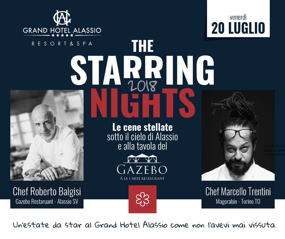 The Starring Nights - Gazebo Restaurant @GH Alassio
