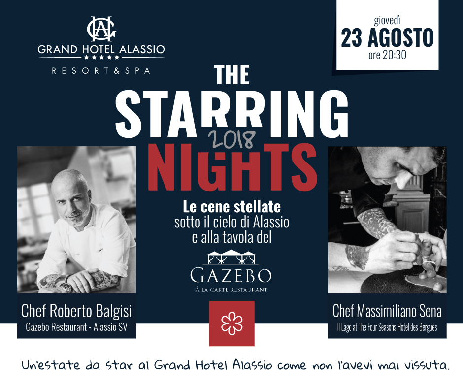 The Starring Nights - Gazebo Restaurant @GH Alassio