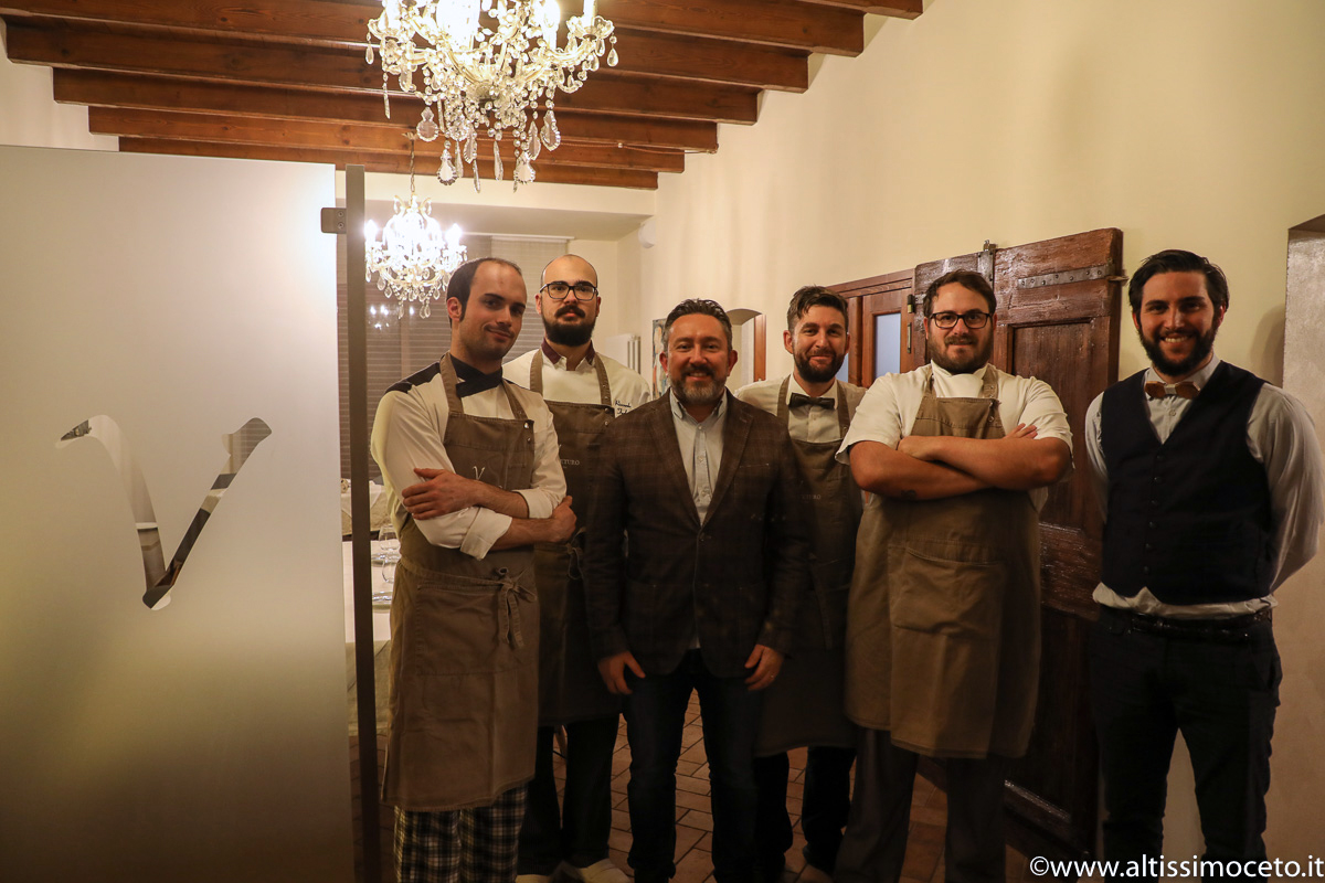 Osteria V dell'Antico Veturo - Trebaseleghe (PD) - Patron Federico e Filippo Pojana, Chef Andrea Narin