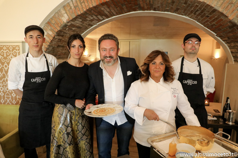Cartoline dal 896mo Meeting VG @ Ristorante Capriccio – Manerba del Garda (BS) – Patron/Chef Giuliana Germiniasi, Patron Francesca Tassi