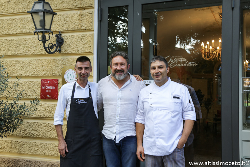 Osteria In Scandiano - Scandiano (RE) - Patron/Chef Andrea Medici, Patron Simone Medici