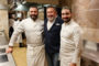 Ristorante Pinocchio - Chef/Patron Francesco Morano con Piero e Paola Bertinotti - Borgomanero (NO)